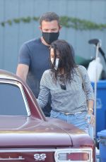 ANA DE ARMAS and Ben Affleck Out in Malibu 0/10/2020
