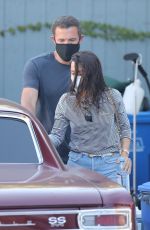 ANA DE ARMAS and Ben Affleck Out in Malibu 0/10/2020