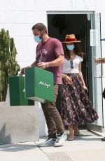 ANA DE ARMAS and Ben Affleck Out Shopping in Venice Beach 08/20/2020