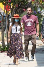 ANA DE ARMAS and Ben Affleck Out Shopping in Venice Beach 08/20/2020