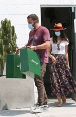 ANA DE ARMAS and Ben Affleck Out Shopping in Venice Beach 08/20/2020