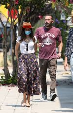 ANA DE ARMAS and Ben Affleck Out Shopping in Venice Beach 08/20/2020