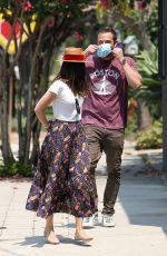 ANA DE ARMAS and Ben Affleck Out Shopping in Venice Beach 08/20/2020