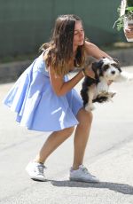 ANA DE ARMAS Outside Ben Affleck