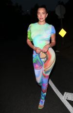 ANASTASIA KARANIKOLAOU and VICTORIA VILLARROEL Out for Dinner in Beverly Hills 08/21/2020