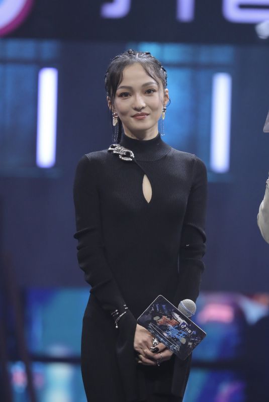 ANGELA CHANG at Masked Dance King Press Conference in Shanghai 08/11/2020