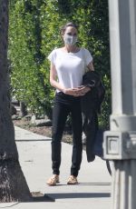ANGELINA JOLIE Shopping at Petco in Los Feliz 08/28/2020