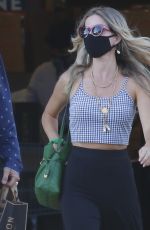 ANNABELLE WALLIS and Chris Pine Out Shopping in Los Angeles 08/14/2020