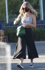 ANNABELLE WALLIS and Chris Pine Out Shopping in Los Angeles 08/14/2020