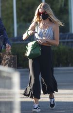 ANNABELLE WALLIS and Chris Pine Out Shopping in Los Angeles 08/14/2020