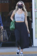 ANNABELLE WALLIS and Chris Pine Out Shopping in Los Angeles 08/14/2020