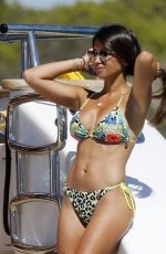 ANTONELA ROCCUZZO in Bikini at a Yacht in Spain 07/23/2020