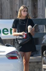APRIL LOVE GEARY at Starbucks in Los Angeles 08/07/2020