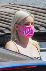 ARIEL WINTER Arrives at a Studio in Los Angeles 08/30/2020