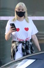 ARIEL WINTER Leaves a Laser Removal Salon in Studio City 08/05/2020