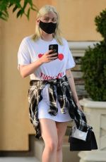 ARIEL WINTER Leaves a Laser Removal Salon in Studio City 08/05/2020