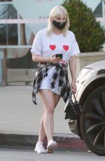ARIEL WINTER Leaves a Laser Removal Salon in Studio City 08/05/2020