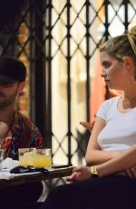 ASHLEY BENSON and G-Eazy Out for Dinner in Los Angeles 08/19/2020