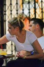 ASHLEY BENSON and G-Eazy Out for Dinner in Los Angeles 08/19/2020