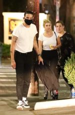 ASHLEY BENSON and G-Eazy Out for Dinner in Los Angeles 08/19/2020