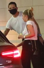 ASHLEY BENSON and G-Eazy Out for Dinner in Los Angeles 08/19/2020