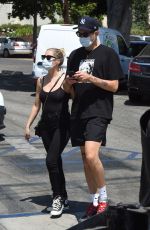 ASHLEY BENSON and G-Eazy Out Shopping in Los Angeles 08/04/2020