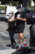 ASHLEY BENSON and G-Eazy Out Shopping in Los Angeles 08/04/2020