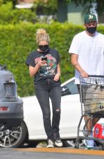 ASHLEY BENSON and G-Eazy Out Shopping in Los Feliz 08/18/2020