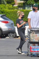 ASHLEY BENSON and G-Eazy Out Shopping in Los Feliz 08/18/2020