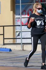 ASHLEY BENSON at a Starbucks in Hollywood 08/05/2020