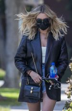 ASHLEY BENSON Out and About in Beverly Hills 08/27/2020