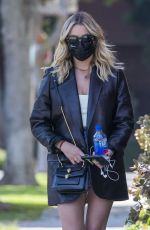 ASHLEY BENSON Out and About in Beverly Hills 08/27/2020