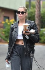 ASHLEY BENSON Out for Coffee in Studio City 08/06/2020