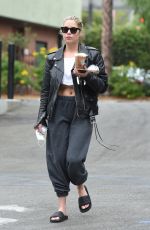 ASHLEY BENSON Out for Coffee in Studio City 08/06/2020