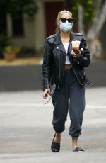 ASHLEY BENSON Out for Coffee in Studio City 08/06/2020