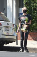 ASHLEY BENSON Out for Fresh Juice in Los Angeles 08/18/2020