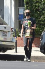 ASHLEY BENSON Out for Fresh Juice in Los Angeles 08/18/2020