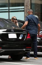 ASHLEY OLSEN Leaves The Row Office in New York 08/06/2020