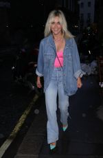 ASHLEY ROBERTS at El Pirata Tapas Restaurant in London 08/19/2020