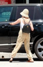 ASHLEY TISDALE Wearing a Mask Out in Los Angeles 07/31/2020