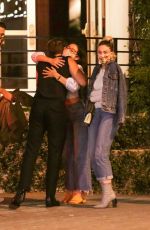 BARBARA PALVIN and Dylan Sprouse Out Celebrates His Birthday in West Hollywood 08/04/2020