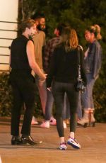 BARBARA PALVIN and Dylan Sprouse Out Celebrates His Birthday in West Hollywood 08/04/2020