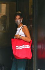 BELLA HADID Arrives at a Friend