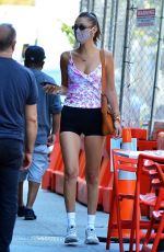 BELLA HADID at Bar Pitti in New York 08/24/2020