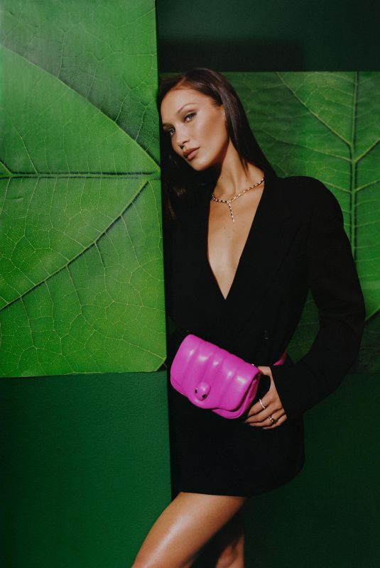 BELLA HADID for Ambush x Bvlgari Serpenti Handbags and Accessories Capsule Collection, August 2020