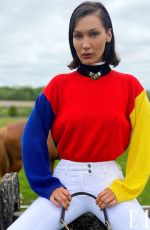 BELLA HADID for Elle Magazine, August 2020