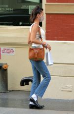 BELLA HADID Leaves Her Apartment in New York 08/27/2020