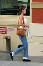 BELLA HADID Leaves Her Apartment in New York 08/27/2020