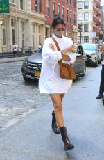 BELLA HADID Out and About in New York 08/28/2020