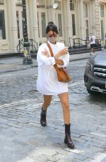 BELLA HADID Out and About in New York 08/28/2020